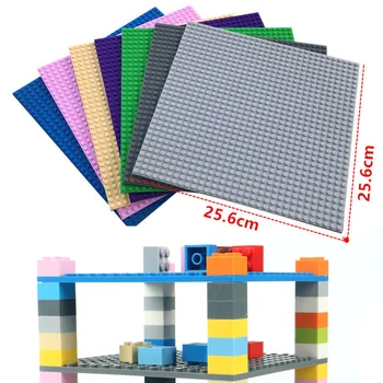 32 * 32 Точки Можно использовать оба слоя Классические Базовые плиты Блоки DIY Кирпичи Базовые плиты Строительные Игрушки Для детей
