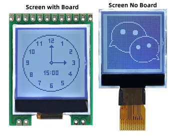 12PIN SPI COG 6464 ЖК-дисплей LCM Модуль экрана дисплея ST7567 Приводная микросхема с белой подсветкой 64*64