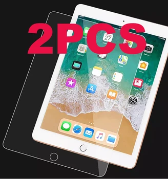 2ШТ Защитная пленка Из закаленного Стекла 9H Для iPad 2017 2018 9,7 Air 1 Air 2 Pro 9,7 Для iPad 5-го 6-го поколения Защитная пленка