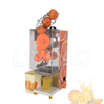 Соковыжималка для апельсинового сока большой емкости Коммерческая Промышленная Машина Для выжимания цитрусовых Автоматическая Соковыжималка для свежих апельсинов