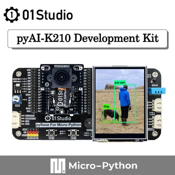 01Studio Sipeed pYAI- Демонстрационная плата разработки K210 Python Искусственный Интеллект Промышленный Интеллект Машинное Зрение Глубокое обучение Micropython