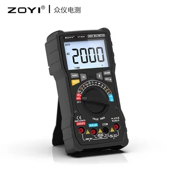 ZOYI ZT-M2H Интеллектуальный Цифровой Мультиметр против горения Переменного/постоянного тока 2 кВ, Высоковольтный Специальный Измеритель емкости