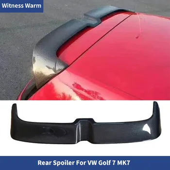 Golf 7 Спойлер из Углеродного волокна, крыло на крыше автомобиля, спойлер заднего крыла для Volkswagen Golf 7, Комплект кузова 2014-2017