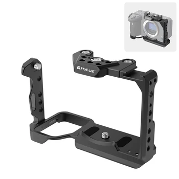 PULUZ Металлический каркас камеры, стабилизатор для Sony ILME-FX30/FX3, Защитная рамка с слайдером NOTA Аксессуары для камеры