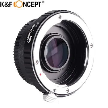 K & F CONCEPT для крепления объектива камеры PK-AI (с оптическим стеклом) Переходное кольцо для объектива PENTAX PK к Nikon AI F D90 D300 D700 D7000