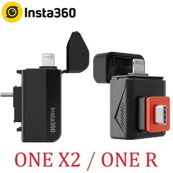 Insta360 ONE X2 /ONE R Quick Reader Устройство для чтения SD-карт Быстрая Передача файлов Для Insta 360 Оригинальные Аксессуары Для iPhone/Android