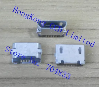 500 шт./лот широко используемый разъем для зарядки через порт Micro USB для планшета GPS мобильного