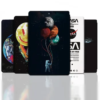 Для Funda Xiaomi mi Pad 6 5 Pro 11 12,4 Redmi Pad 10,6 Дюймовый Чехол Автоматическое Пробуждение и сон Силиконовый Чехол для воздушного шара Астронавта Луна