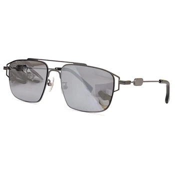 2023 Пилотные Солнцезащитные очки для Мужчин, Роскошные Дизайнерские Солнцезащитные Очки Из Сплава, Крутые панк-Очки Gafas De Sol Hombre UV400