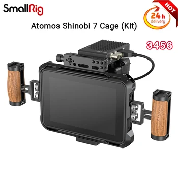 SmallRig Atomos Shinobi 7 Комплект для крепления монитора 3456 Комплект для камеры с защитной пленкой Sunhood DSLR On-Camera Monitor Rig Kit