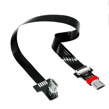 5-Контактный разъем Micro USB к разъему Micro USB OTG Конвертер Адаптер Кабель для передачи данных Зарядный Шнур для телефона Планшета