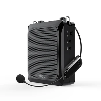 SHIDU SD-S28 2000mAh Bluetooth Портативный усилитель голоса Мощный звук Аудио с УВЧ беспроводным микрофоном