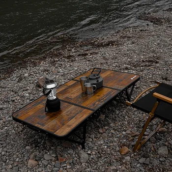 Уличные столы Складной стол из алюминиевого сплава Для кемпинга, стол для пикника, Чайный столик, стол для барбекю, столик для ночного рынка