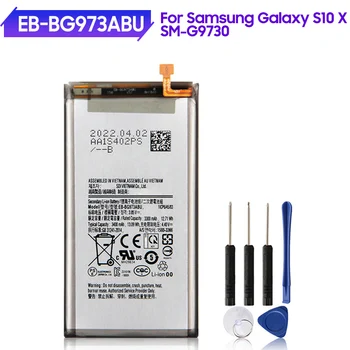 Оригинальный Аккумулятор для телефона EB-BG973ABU EB-BG973ABE Для Samsung GALAXY S10 Galaxy S10X SM-G9730 G973F S10 X 3400 мАч Аутентичный Аккумулятор
