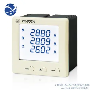 Измеритель мощности трехфазного тока и напряжения на DIN-рейке YunYi RS485 или LoRaWAN Communication