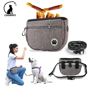 Стильная Портативная Поясная сумка для дрессировки собак с лакомством, приманкой для собак на улице, для послушания и Ловкости, сумка для хранения корма, Консервы для еды