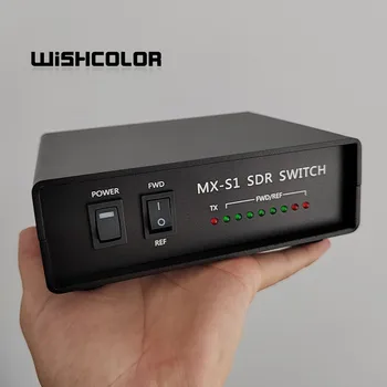 Переключатель Wishcolor HamGeek MX-S1 DC-60MHz SDR SDR TX RX для добавления отображения спектра к вашему старому приемопередатчику