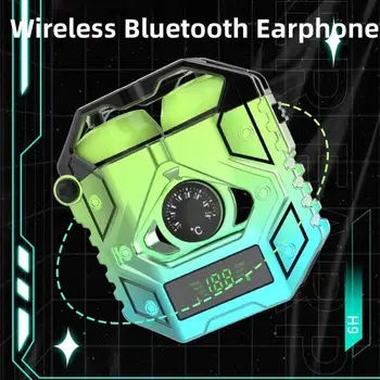Беспроводные Bluetooth наушники Шумоподавление, защита от пота, водонепроницаемая игра без задержек, длительная выносливость, креативная легкая гарнитура-вкладыш