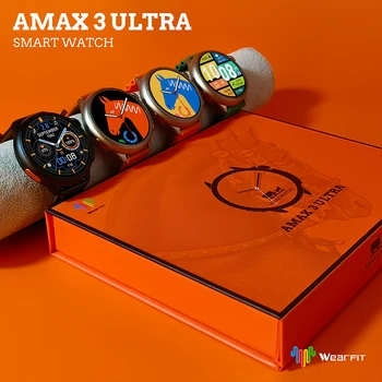 Amax 3 Ультра Самые продаваемые смарт-часы 2023 для мужчин и женщин, спортивные электронные часы с водонепроницаемостью и GPS, бесплатная доставка