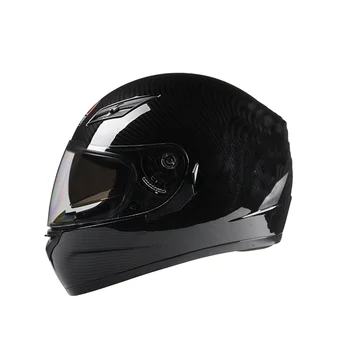 Новый Мотоциклетный Шлем с Откидывающимся Козырьком с двумя Линзами Casco Moto Cool Moto Crossfull Face Черные Мотоциклетные Шлемы S, M, L, XL