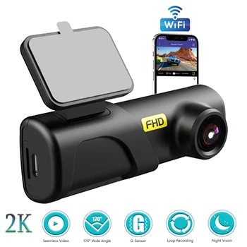 2k Mini Dash Cam 1440P HD Автомобильный Видеорегистратор Android Wifi Smart Connect Car Camera Recorder Q3