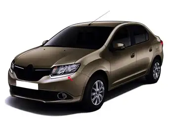Аксессуары Renault Symbol 3 Chrome (2013 2022) - 2 шт. -St. Сталь - SD