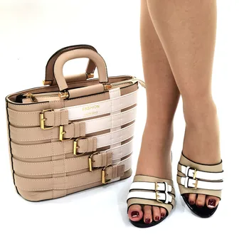 2021 г., Нигерийский новейший итальянский дизайн, Цветная женская обувь и сумка для вечеринок, украшенные специальной узкой лентой и завязанные крест-накрест