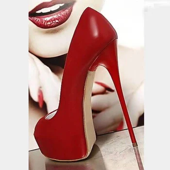 2023 Новые Красные женские Босоножки на высоком каблуке и платформе, Модные женские туфли-лодочки для стриптиза с открытым носком в ночном клубе, Сексуальные свадебные туфли, Размер Для Новобрачных 42