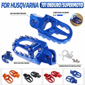 Для Husqvarna 701 Enduro 701 Супермото Супер Мото 2016-2023 Аксессуары Для Мотоциклов Подставка Для Ног Подножки Подножки Для Ног Педали Для Ног