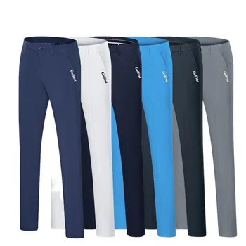 Новые мужские брюки для гольфа, спорта на открытом воздухе, дышащие быстросохнущие весенне-осенние мужские брюки