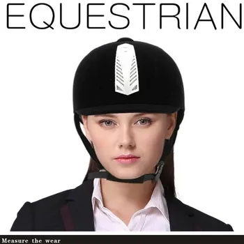 Шлем Для верховой езды, дышащий Прочный Защитный полуприкрытый Шлем для всадников, для мужчин, женщин, детей 52-62 см