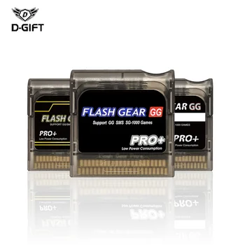 Игровой картридж Flash Gear Pro GB GG 600 в 1 для консоли Sega GG Game Gear с низким энергопотреблением Игровой картридж GBA GBC