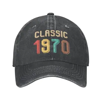 Новая изготовленная на заказ хлопковая винтажная классическая бейсболка 1970 года, женская Мужская Регулируемая шляпа для папы, уличная
