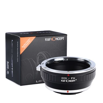 Адаптер для объектива K & F Concept для объектива Canon EOS EF mount к объективу Fujifilm Fuji X S10 XT200 XPro3 XT4 X-M2 X-E1 X-A2