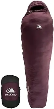  Спальный мешок для пеших прогулок и альпинизма Byke Katahdin 0 F - 4 сезона, Сверхлегкий спальный мешок 625FP - Водонепроницаемость - Fore