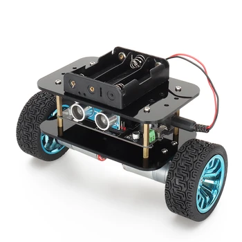 TSCINBUNY 2WD Для проекта Arduino Самобалансирующийся Автомобильный комплект Smart Robot Balance с программным кодом Отличное развлечение для детей STEM Educat