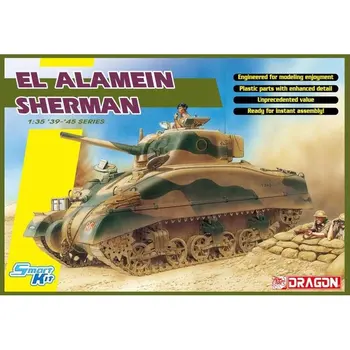 DRAGON 6617 1/35 El Alamein Sherman - набор масштабных моделей