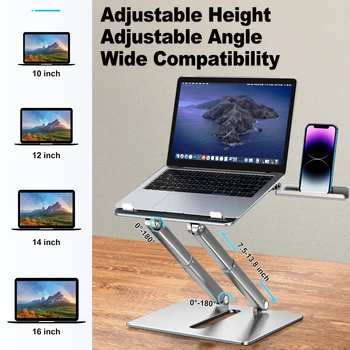 Oatsbasf регулируемый стол для ноутбука Алюминиевая подставка для ноутбука кронштейн для ноутбука настольный держатель телефона подставка для планшета