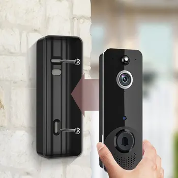Камера Дверного звонка с высоким уровнем безопасности-Беспроводное управление, совместимое с умным домом, громкая сигнализация для домашней двери