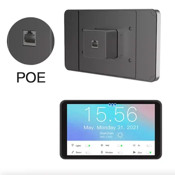 ODM Настенный Poe планшет 5,5 дюймов Poe Power Android планшет с разрешением 1920 1080 Планшет Android