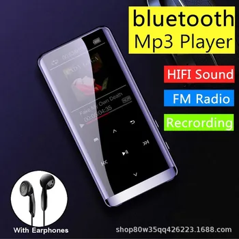 Bluetooth MP3-Плеер MP4 Wastened HIFI Music MP5 MP6 Рекордер Музыкальный Плеер Устройство для Чтения электронных книг Качество звука HIFI