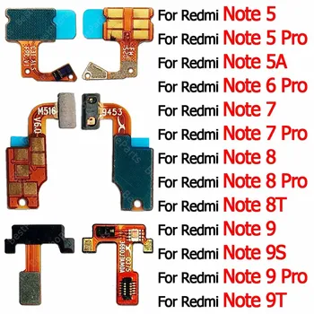 Для Xiaomi Redmi Note 9 Pro 9S 9T 5 5A 6 7 8 8T Ремонт Окружающего Расстояния Фонарик Вспышка Замена Датчика Приближения