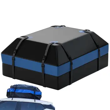 Автомобильные багажники с мягкой оболочкой 600D, багажник на крышу Без багажника, Водонепроницаемый багажник на крышу с противоскользящим ковриком 8