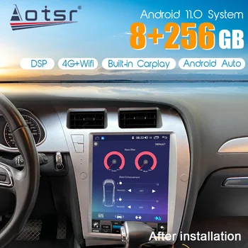 Android11.0 8 + 256G Для Audi A4 A4L A5 2009-2012 Android Автомобильный Радио Стерео Мультимедийный Плеер GPS Навигация Сенсорный Экран Головное устройство