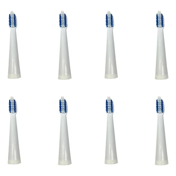8 шт. сменных головок для зубных щеток для LANSUNG U1 A39 A39plus A1 SN901 SN902, головки для электрических зубных щеток, синий