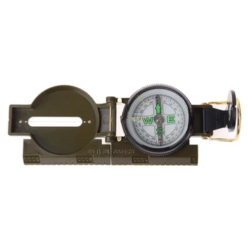 Портативный компас со складными линзами для Выживания, Американский военный армейский геологический компас bussola kompas для кемпинга, Походный инструмент