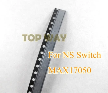 50 ШТ. заменителей для NS Switch MAX17050 17050 MAX17050X микросхема обнаружения ножки аккумулятора IC BGA для контроллера Switch NS