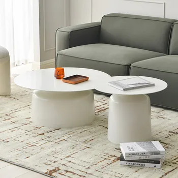 Китайский минималистичный современный стол в скандинавском стиле, офисный продвинутый стол, креативные маленькие предметы мебели для гостиной El Hogar