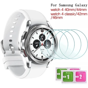 Защитные пленки из закаленного стекла 9H Для Samsung Galaxy Watch 4 40/44 мм Classic 42/46 мм Watch 4 Glass Protecor Anti Scrach