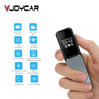 Диктофон VJOY cctv 8 ГБ, запись с голосовой активацией D1 HD 1080P, длительный срок службы батареи, устройство для записи звука